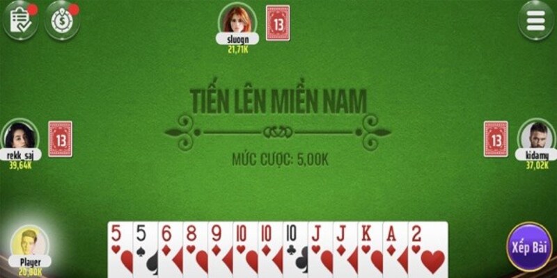 Bài tiến lên miền Nam là gì