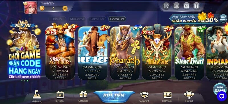 Game Slot cá cược