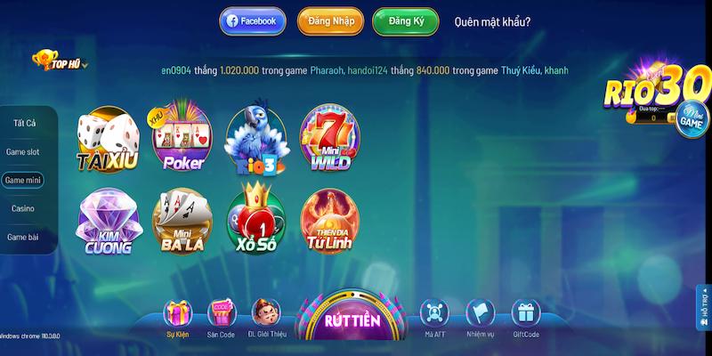 Mini game siêu giải trí sẽ không làm anh em thất vọng